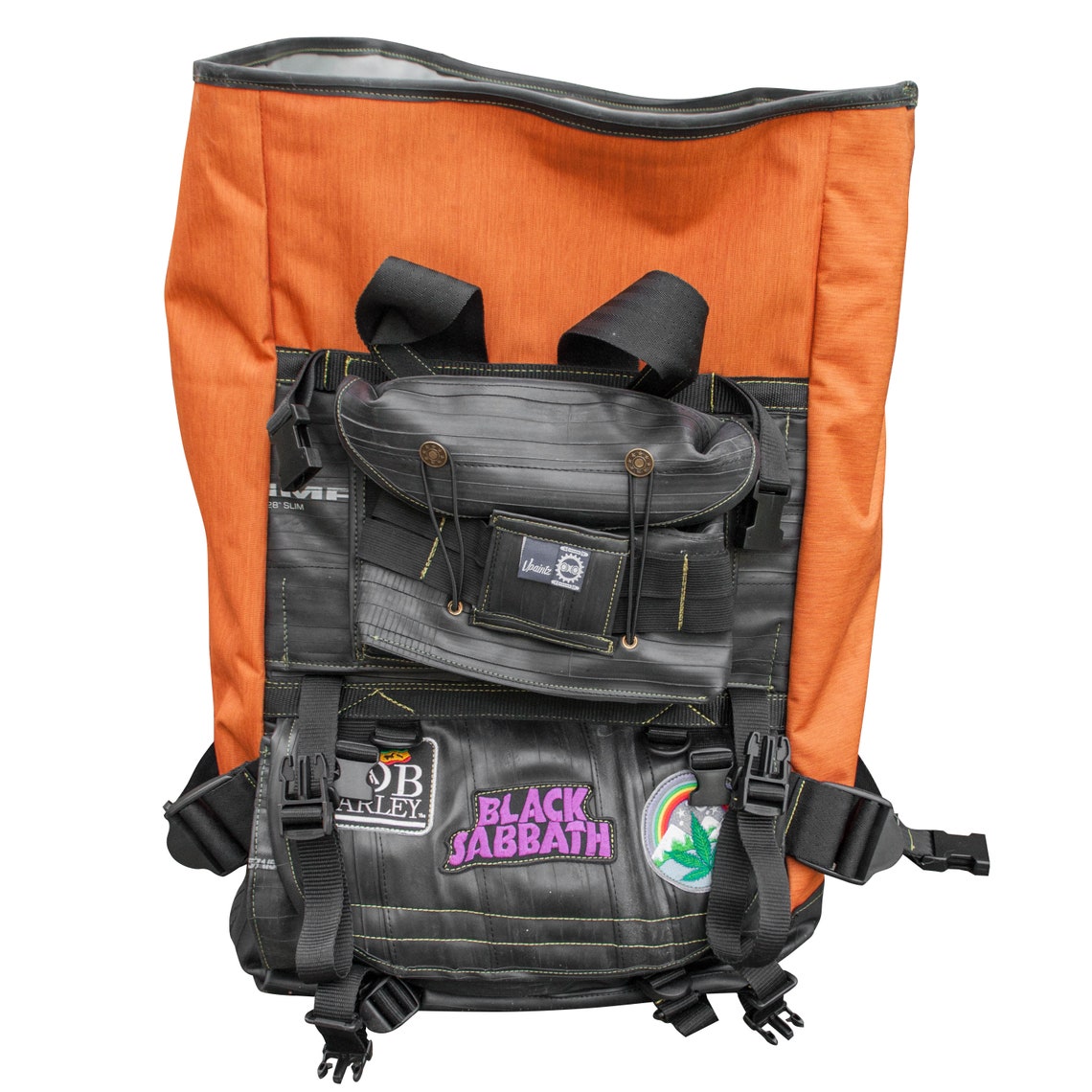 Large waterproof backpack bike courier / messenger style Etsy