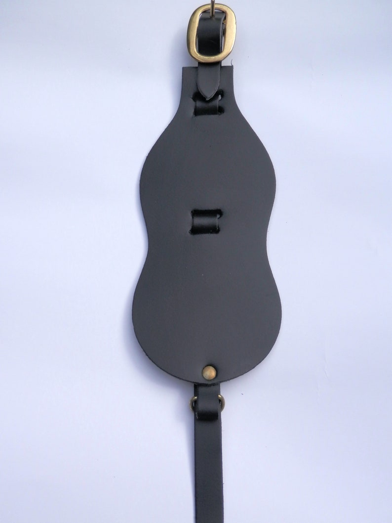 Real English Leather Martingale to Display Two Horse Brasses Etsy