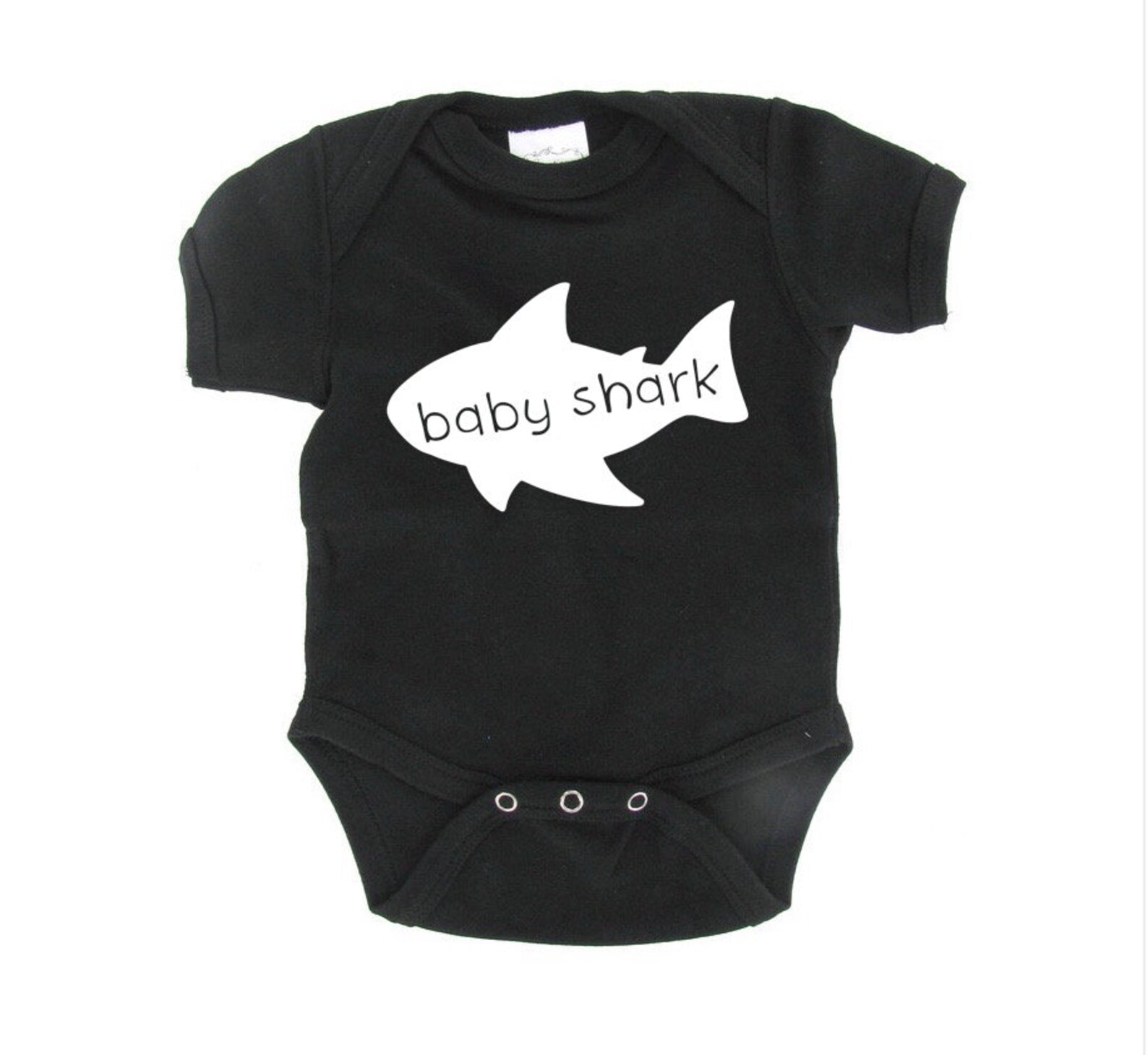 Baby Shark iron on decal Baby Shark Onesie iron on Baby Etsy