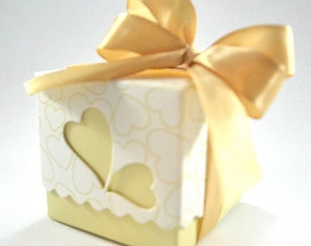 Petites boîtes mariage • Boîtes beiges, anniversaire, baby shower, baptême, baptême, mariée, douche, pâques, coffrets, • boîtes macaronis, boîte à biscuits