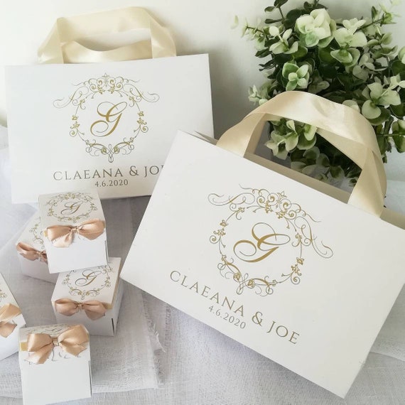 Wedding party gift bags sale