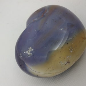 Medium Violet Agate Heart