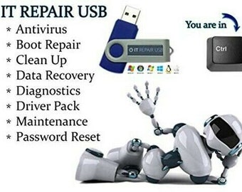 Hirens Boot USB 1000+ PC Fix Tools On One USB Remove Viruses Fix PCs Reset Windows Password 1: plug in usb 2- reboot pc 3; boot off usb