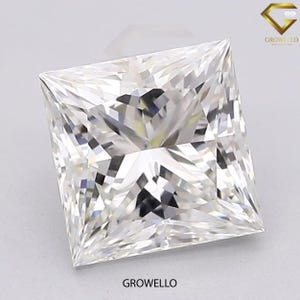 Princess Cut Lab Grown Diamond IGI Certified 1–10 CTs VVS–VS D–E Color Loose Stone for Engagement Ring Center Stone Bridal Anniversary Gifts
