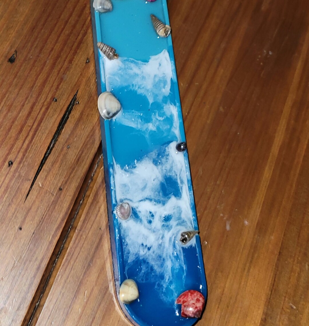 Ocean Beach Incense Burner With Shells and Sand W/50 Incense Etsy