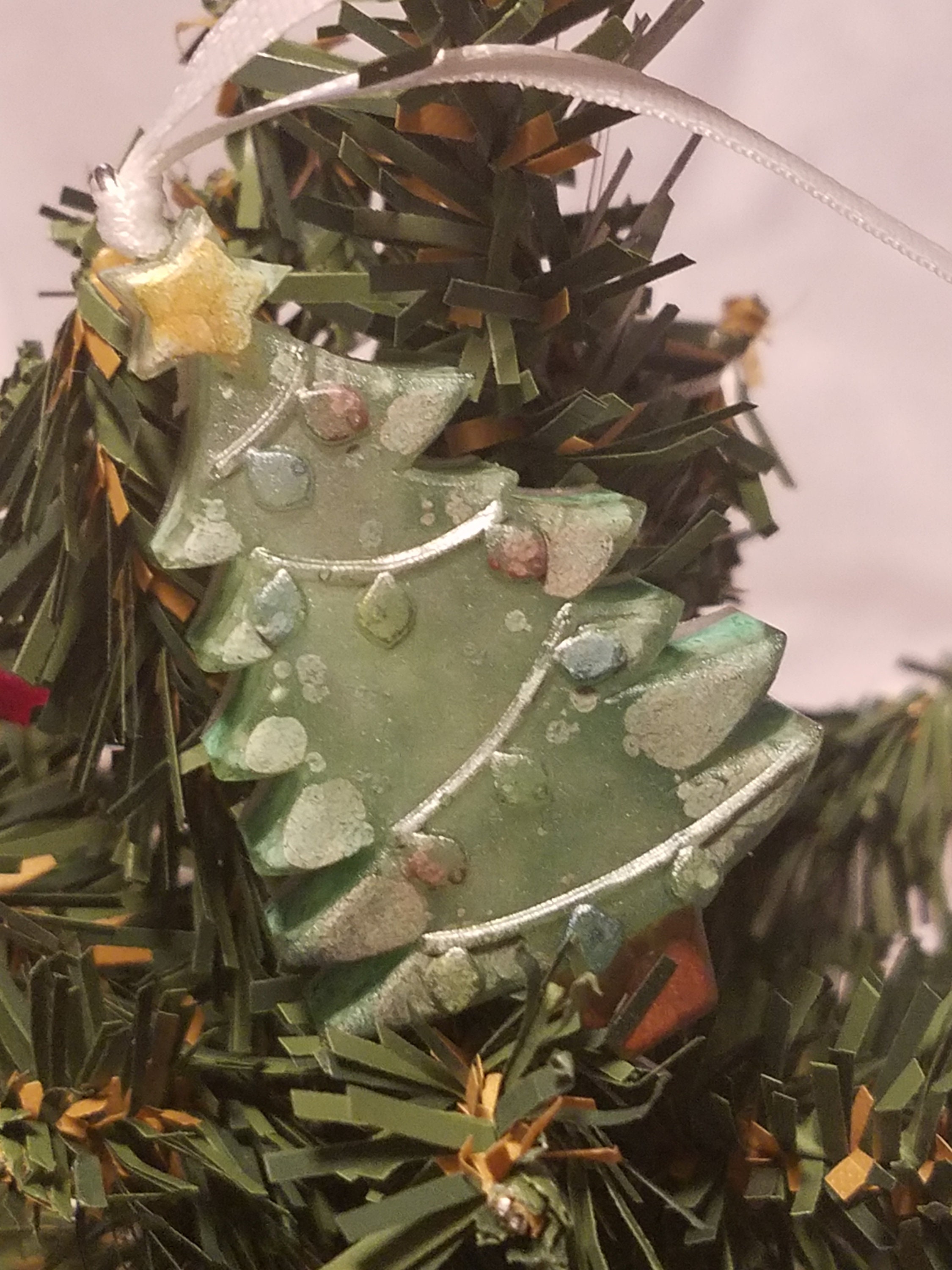 Mini Tree OrnamentsSet of 8 Etsy