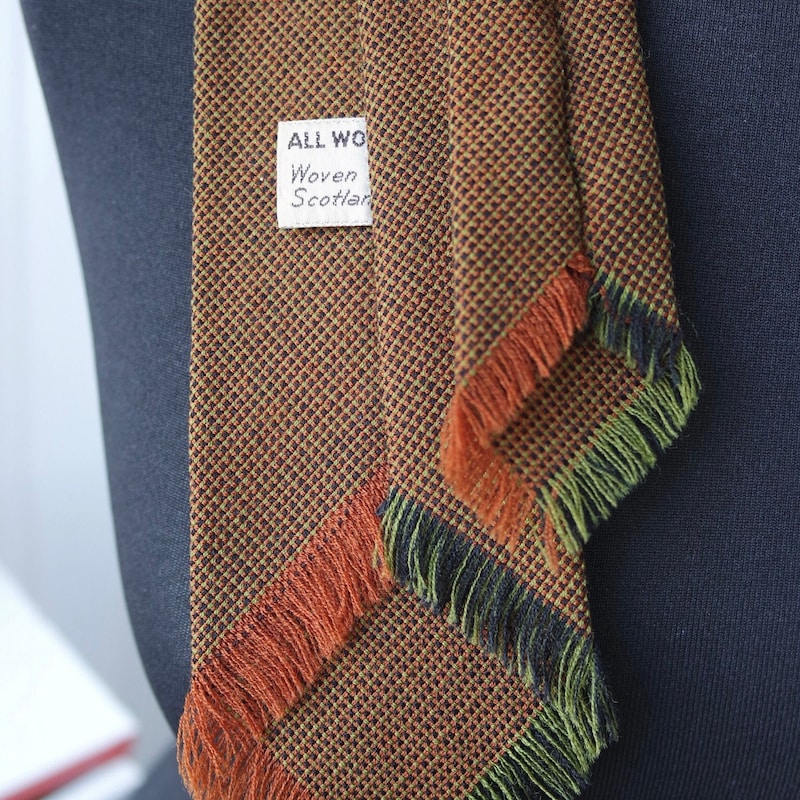 burnt orange tie next