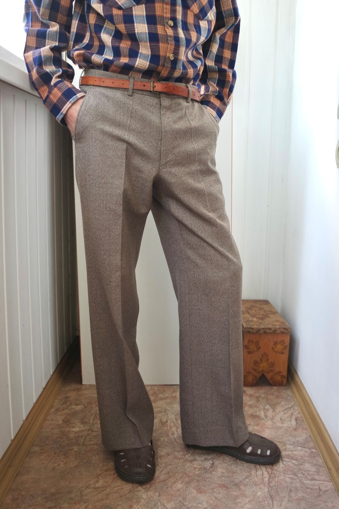 1950s Wonderful WAC Trousers | Vintage 50s Olive Green Wool