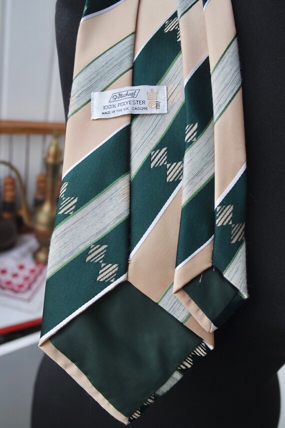 70s Kipper Tie by St Michael Extra Wide Necktie S… Gem