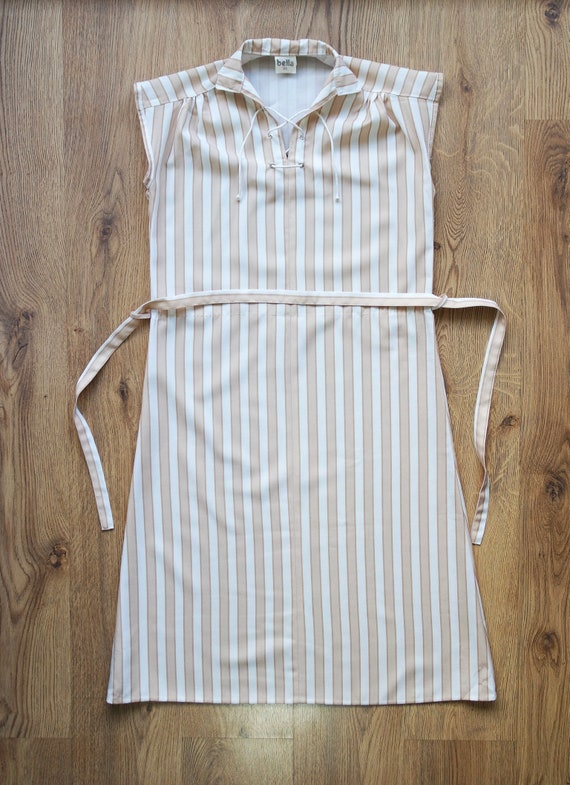 1970s HouseDress, Day Dress | Pajama Shirt Dress … - image 8
