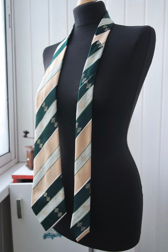 70s Kipper Tie by St Michael Extra Wide Necktie S… Gem
