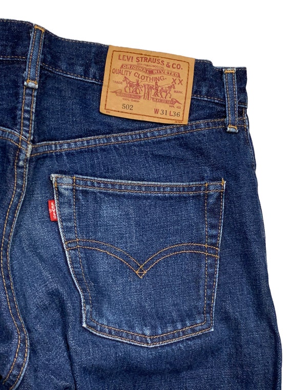 Vintage Levis Big E 502 Japan Selvedge Jeans Denim - Gem