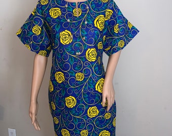 Summer dress African fabrics