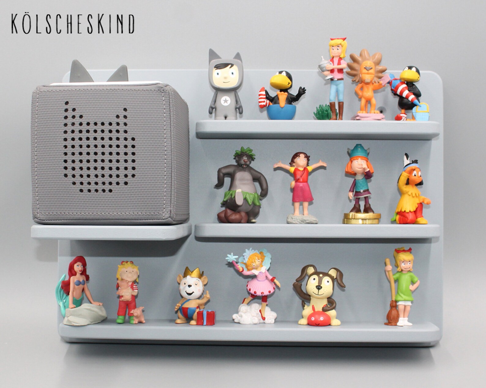 Toniebox shelf Tonie shelf for tonie tonies ® in gray large Etsy