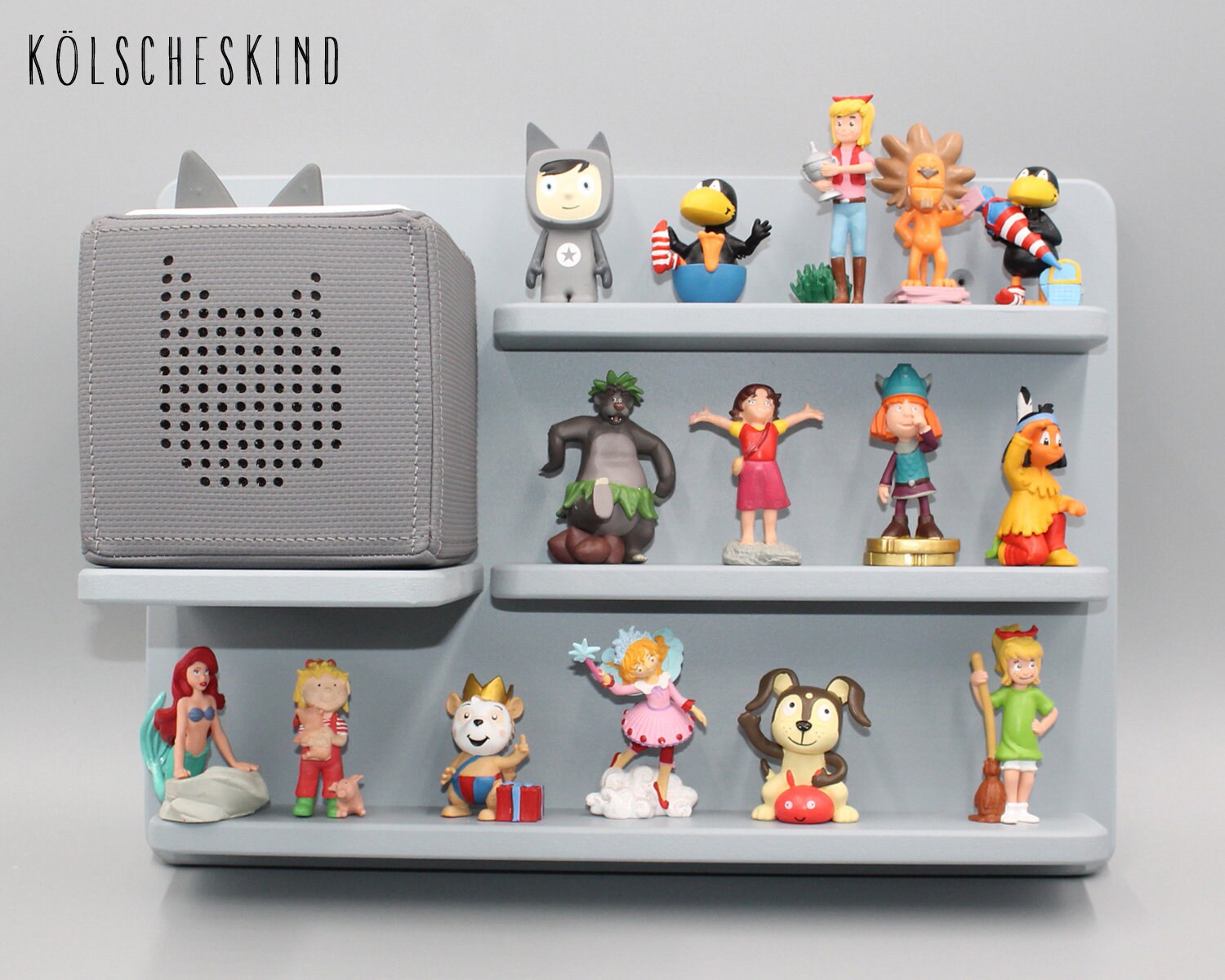 Toniebox shelf Tonie shelf for tonie tonies ® in gray large Etsy