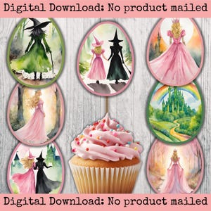 Pasen-cupcake slecht geïnspireerde kieskeurig gesneden paaseieren Pasen cupcake toppers plakboekkaarten afdrukbare cadeaukaartjes feestartikelen feestdecor