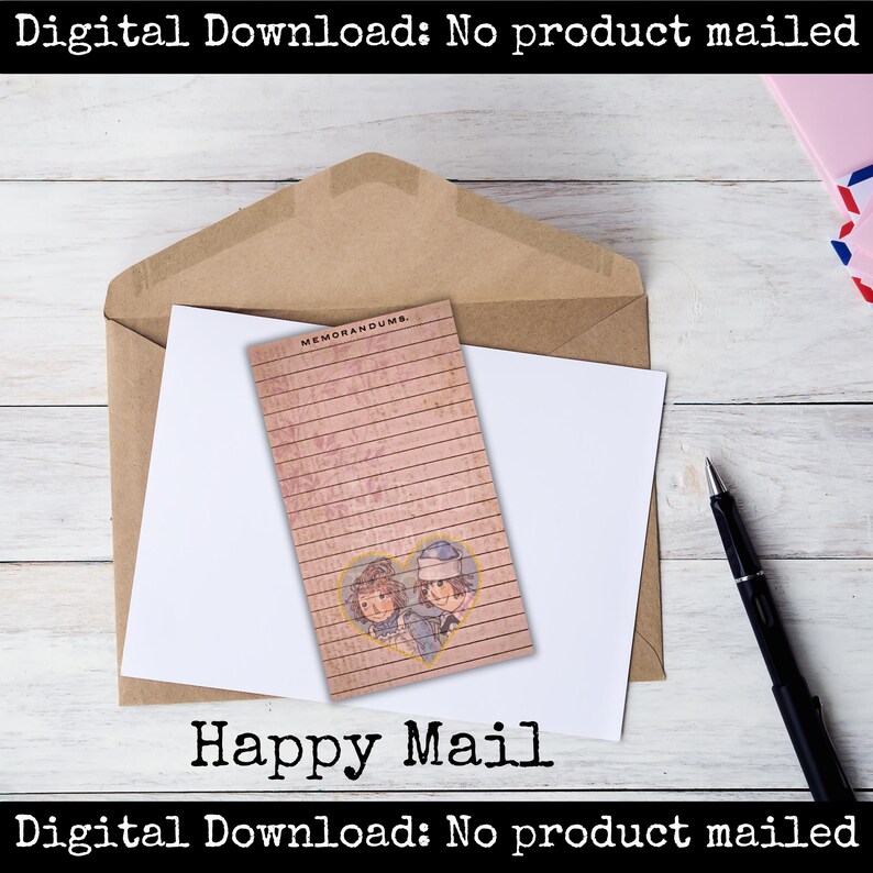 Raggedy Ann Printable Vintage Memo Set Junk Journal Cards Vintage Doll ...