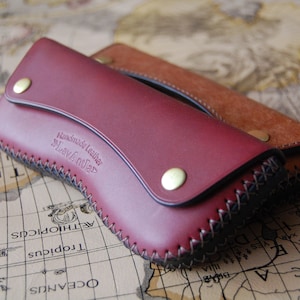 Stylish Glasses/Sunglasses Case build along PDF pattern BUNDLE SET/with tutorial/with punch marking(hole spacing 3.38/5.0mm)