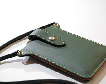 Leather Phone Pouch PDF Pattern with Tutorial Video