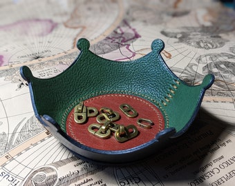 Crown Leather Tray PDF Pattern: Build-Along-Anleitung