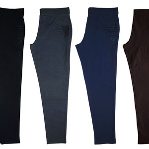Women Pull On Elasticated Embroidery skinny Trouser Pants Plus Size Trousers 16-26