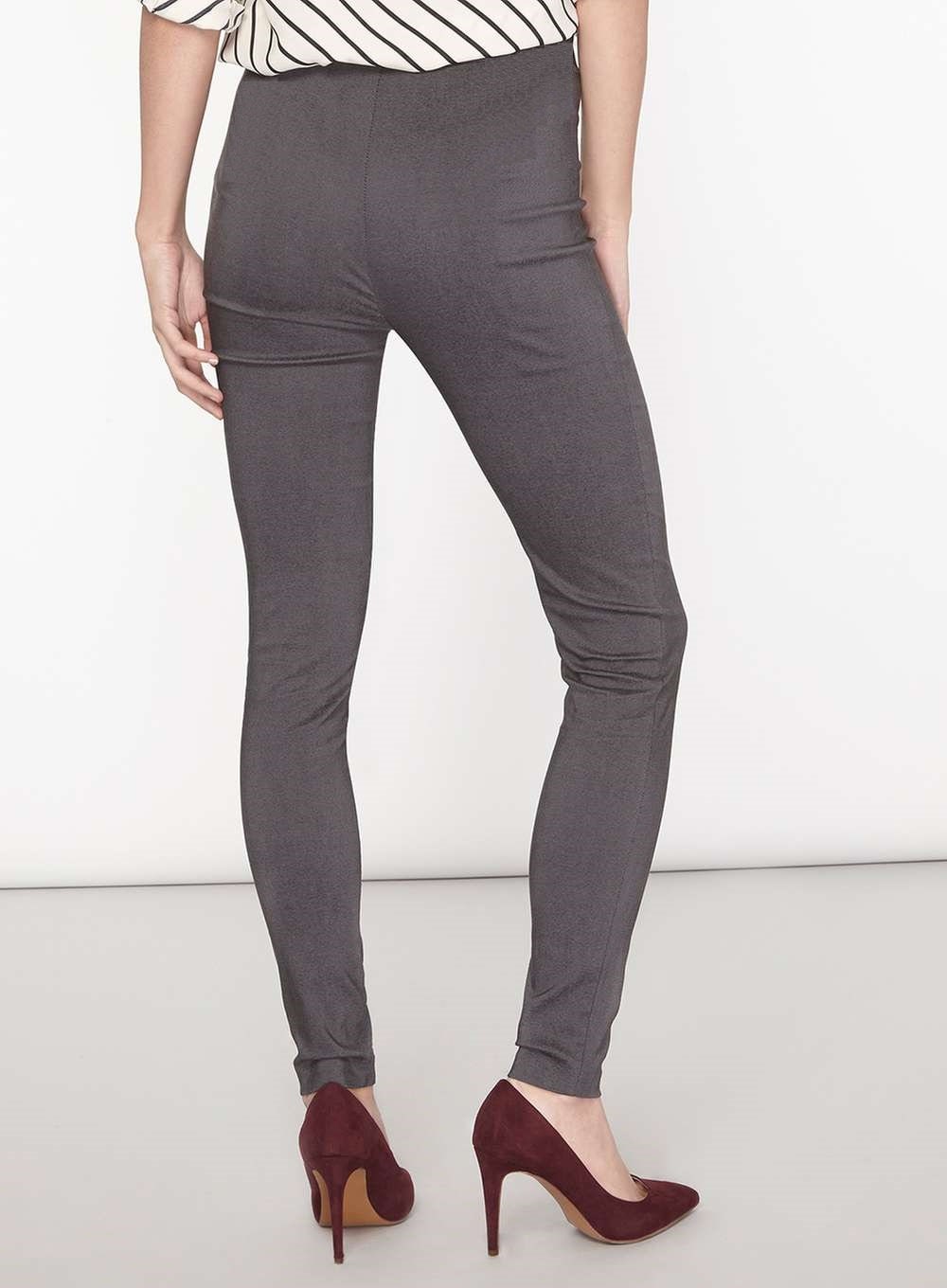 Women Skinny Navy Black Office Work 