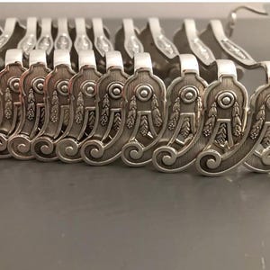 Christofle Silver Plated Knives Rests Set 12 Pcs For 12 table settings Rare Unique