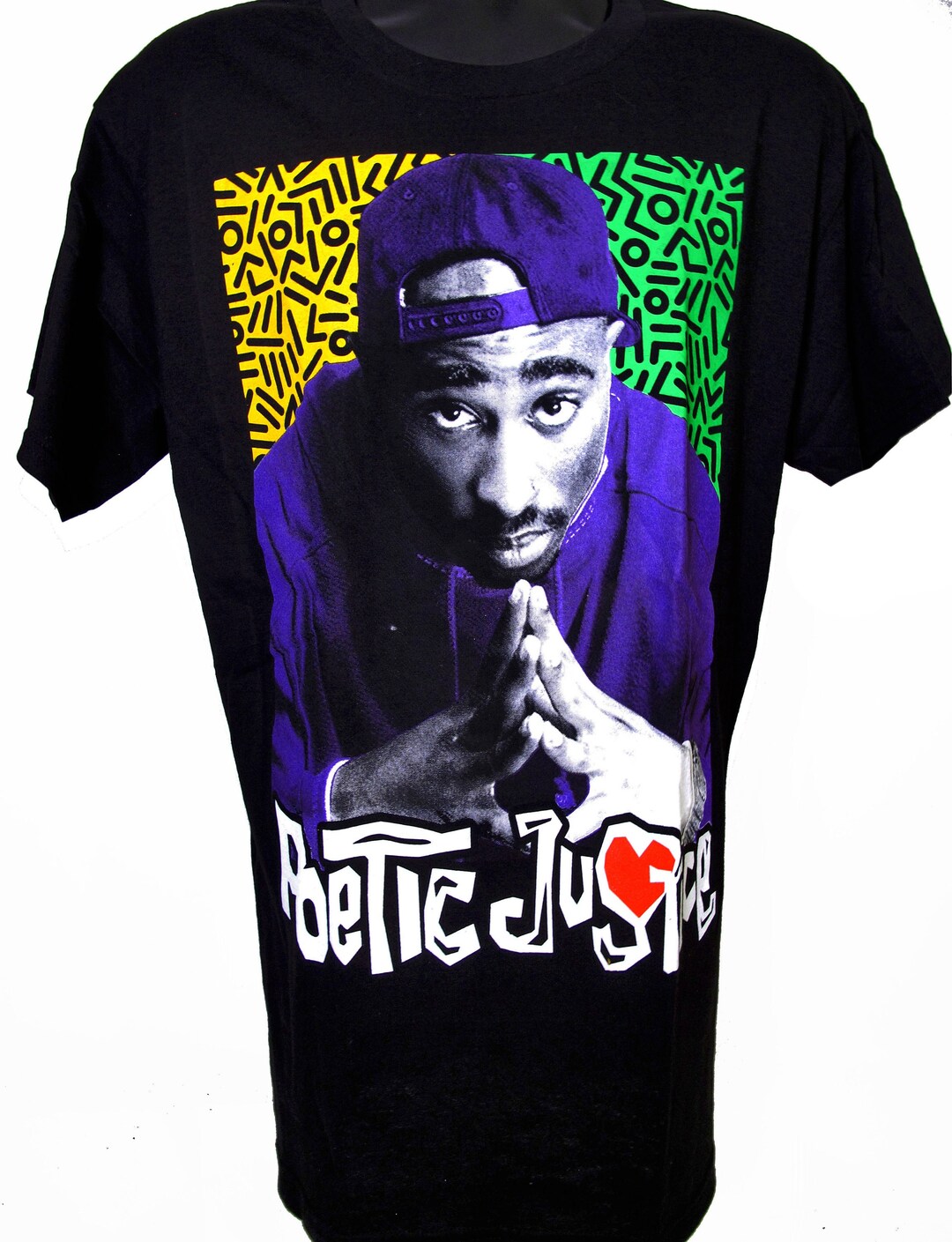purple 2pac shirt
