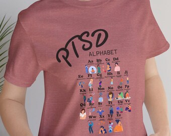 PTSD Awareness Tee Shirt - Unisex Mental Health Gift