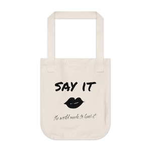 Totebag Eco Wiederverwendbare Bio-Einkaufstasche Einkaufstasche Nachhaltiges Geschenk für Ihre Mutter an ihrem Geburtstag