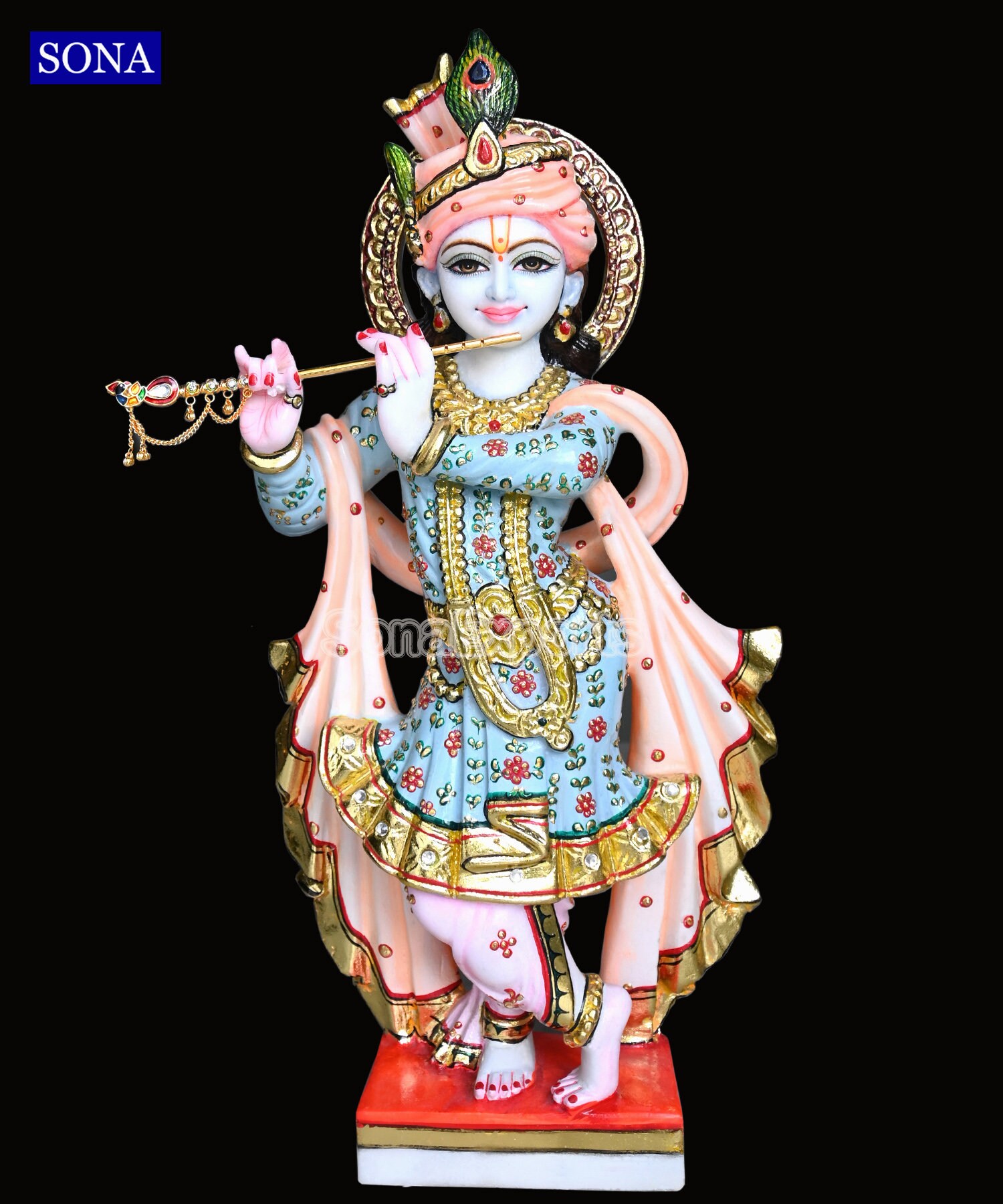 Marble Krishna Statue, Marble Krishna Idol, Marble Krishna Murti