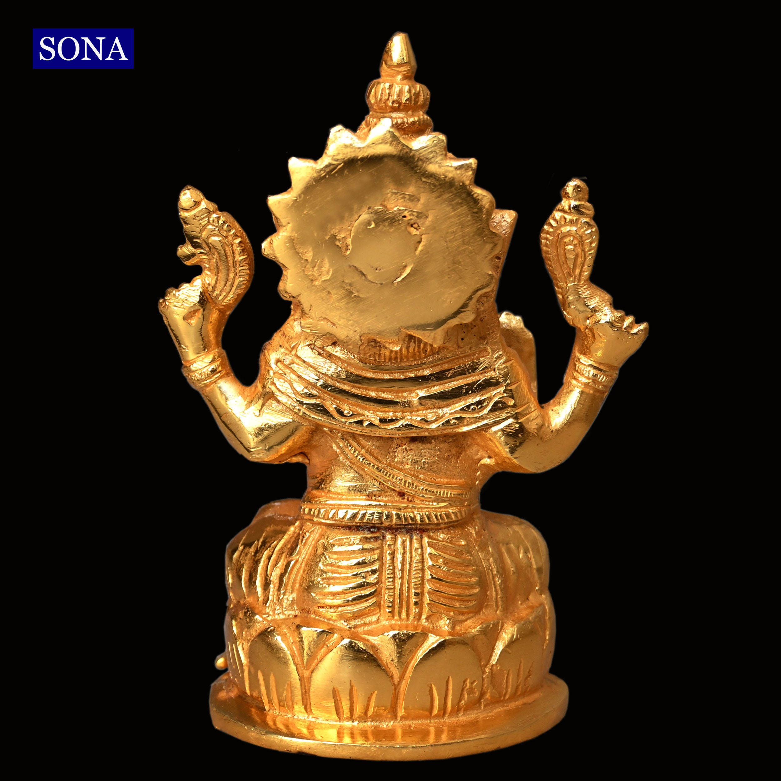 Ganesha Statue Altar Deity Travel Altar Statue Portable Etsy