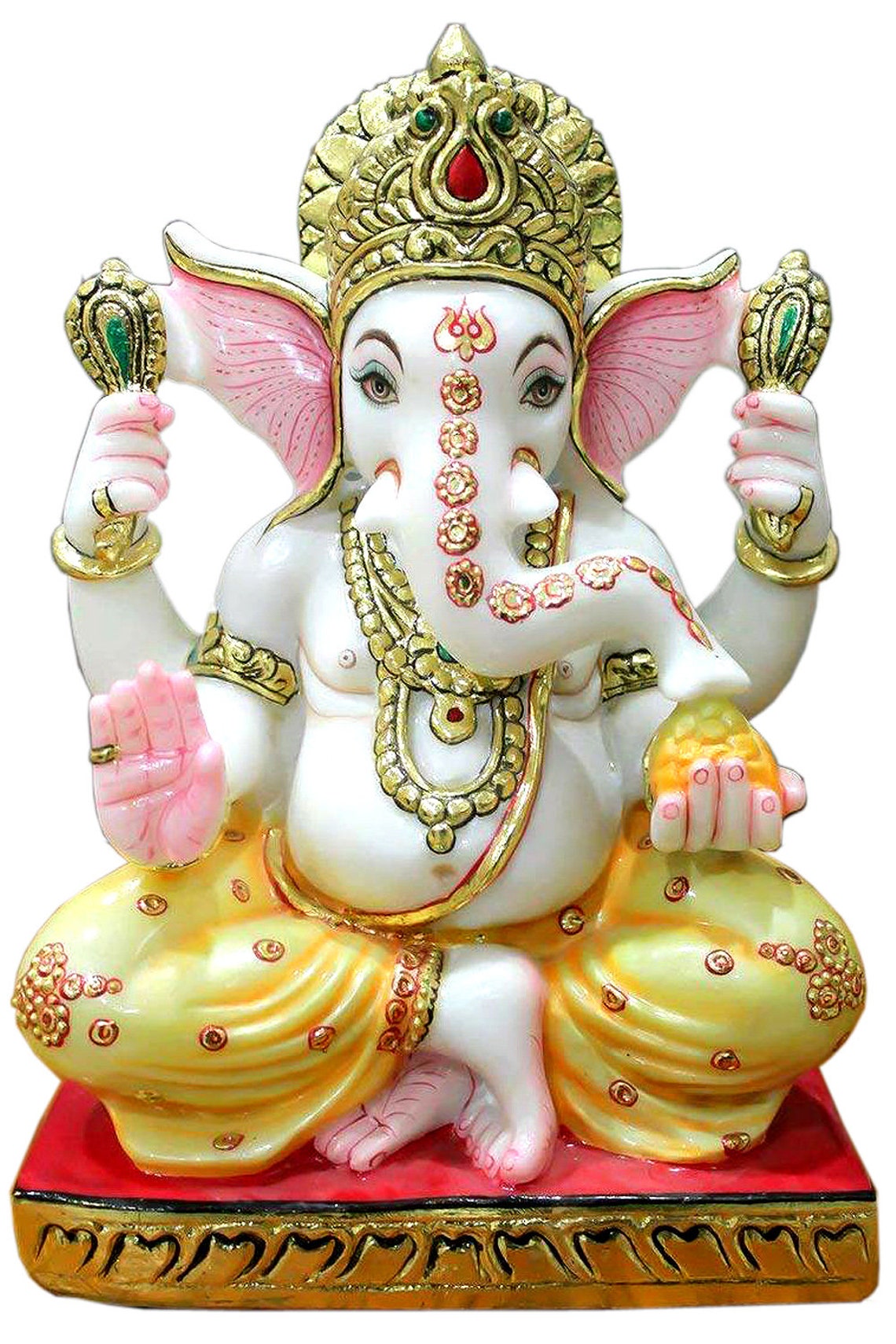 Mármol Ganesh Estatua idolatra Ganesha Murti hindú Dios deidad | Etsy