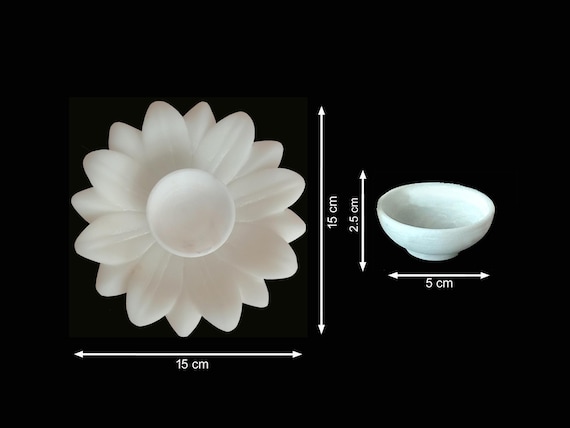 Hand Carved Marble Bowl - 15cm dia. Hand Carved Marble Bowl - 15cm dia.
