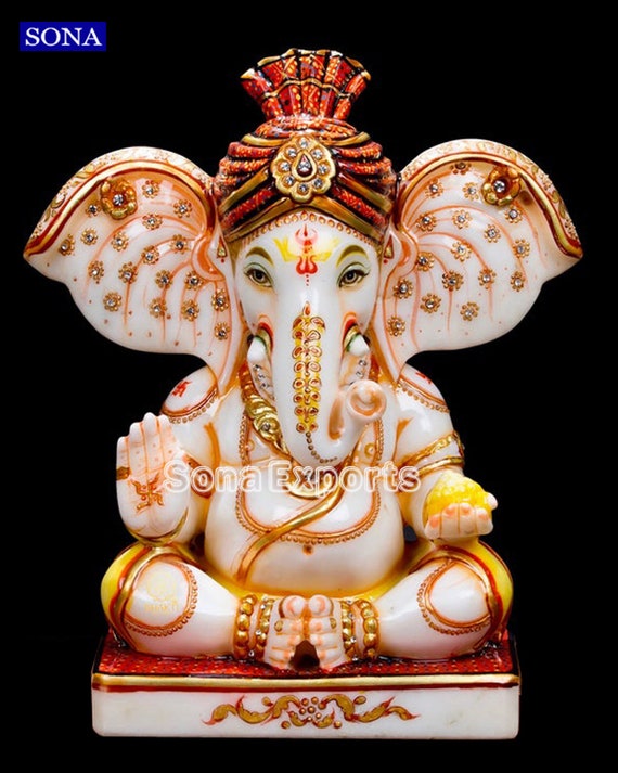 Marble Ganesh Statue, Marble Ganesh Idol, Marble Ganesh
