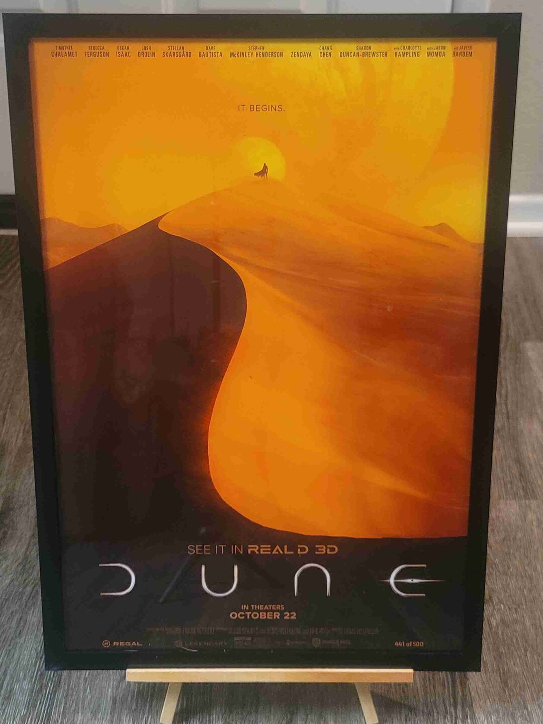 Dune 13x19 Framed Movie Poster Etsy