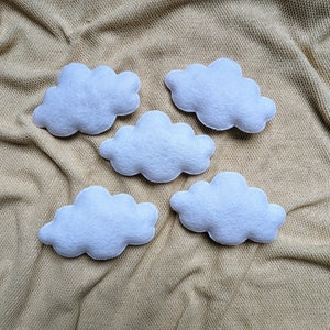 Cloud garland/cloud banner/cloud nursery/Nursery garland
