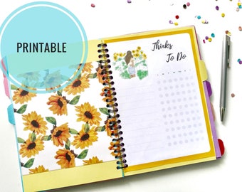 monthly to do list etsy