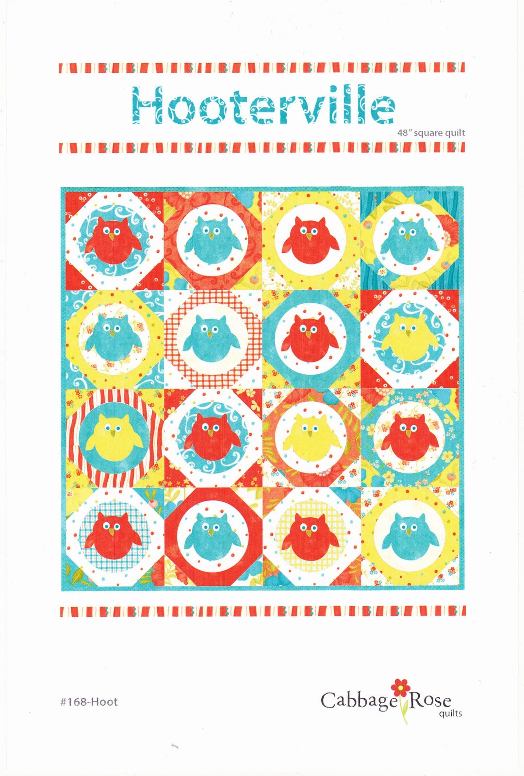 The Hooterville Appliquequilt Pattern Etsy