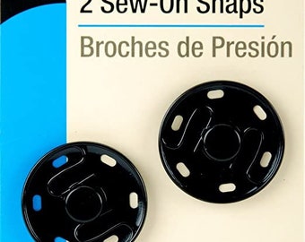 Dritz 2 Sew-On Snaps