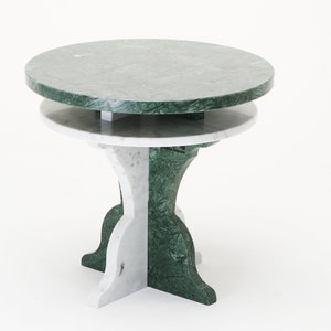 Marble Side Table Italian Design, Italian Production