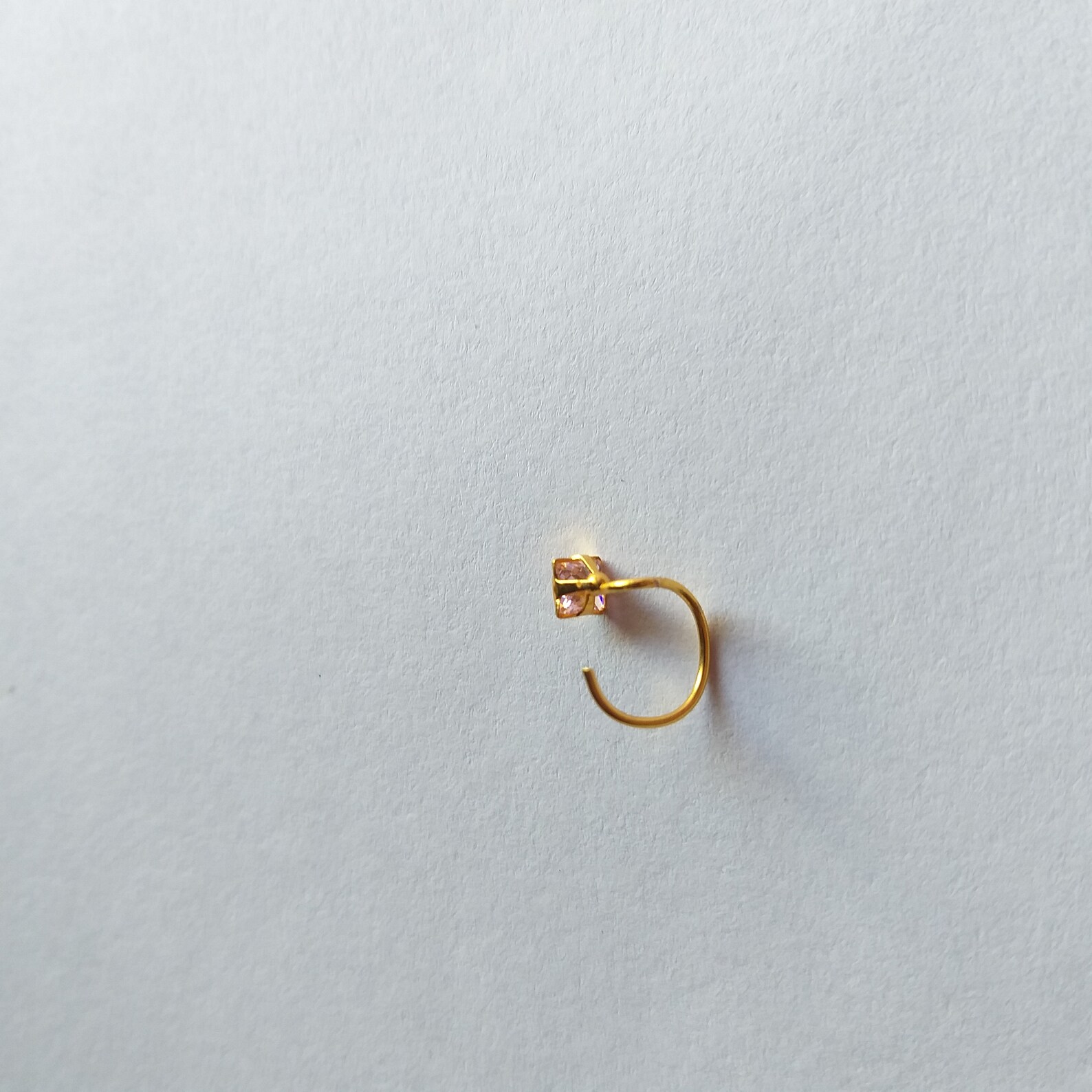 Designer Nose Stud Indian Nose Pin Decorated Piercing Stud Etsy