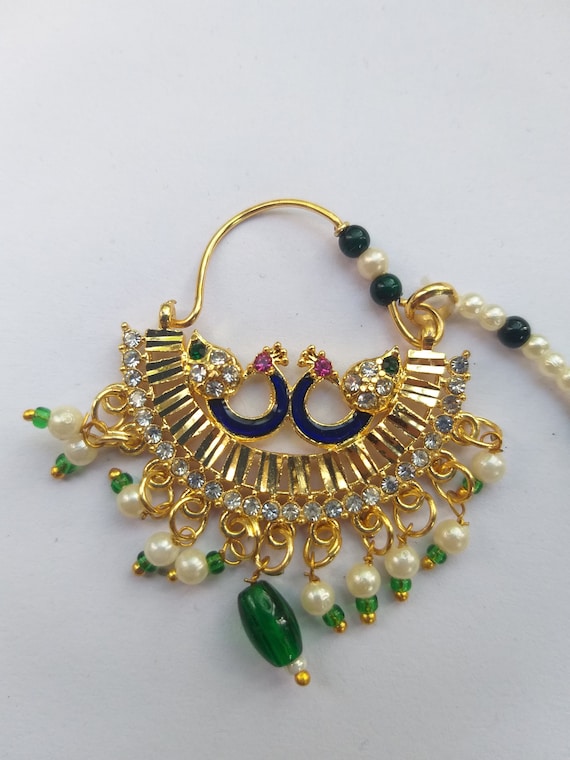 Peacock nose best sale ring