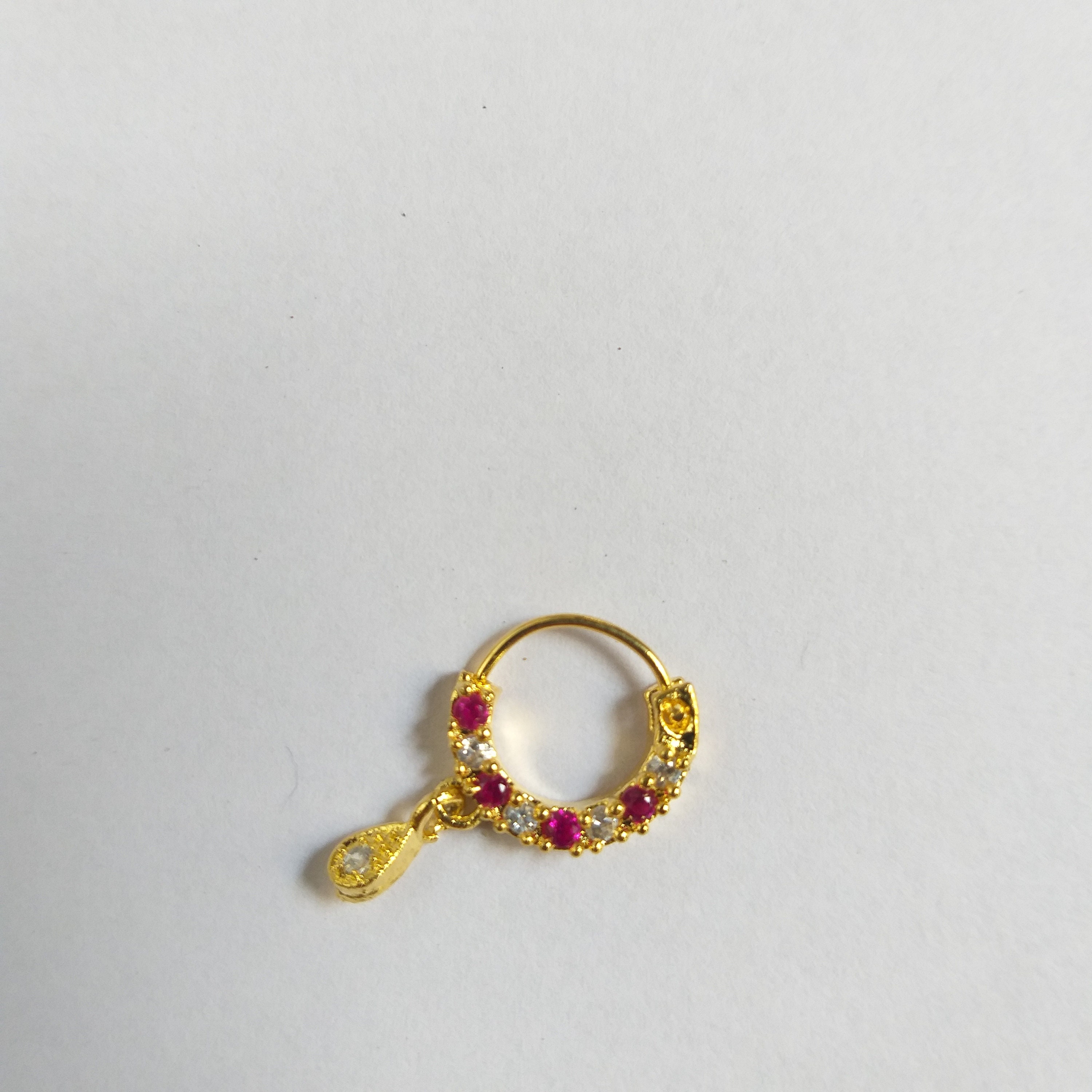 Small Nathni Design Nathni Gold Small Nath Design Simple Nathni