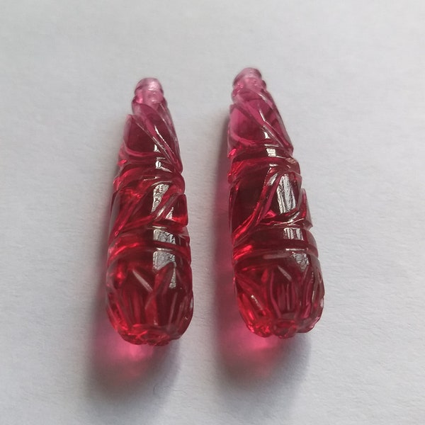 Hand Carved Beads Etsy