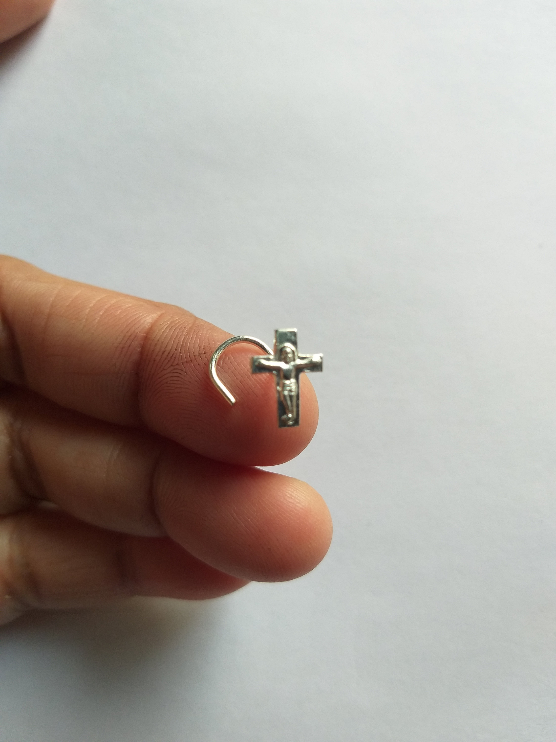 Nasenstecker 14 Kt Gold: Nasenpiercing Stecker Mit Kristall