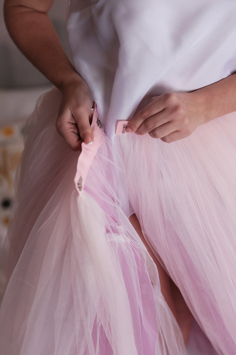 detachable tulle