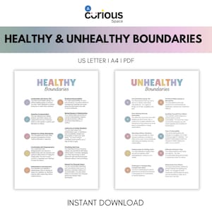 Healthy and Unhealthy Boundaries, Self-Care From Harmful and Manipulative Behaviour, Gaslighting, Love Bombing, Unhealthy Relationships