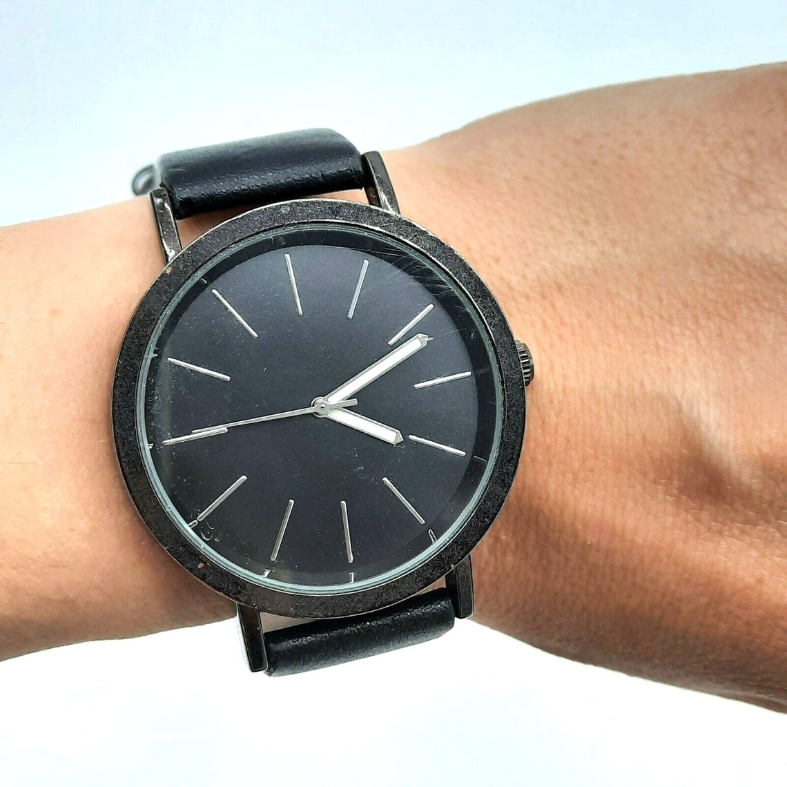 Japan Movement Mens Watch PC21J Analog Quartz Stainless Steel Etsy