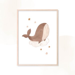 Pósteres para habitación infantil, impresión digital, set PDF A4 y A5, decoración de paredes, género neutro